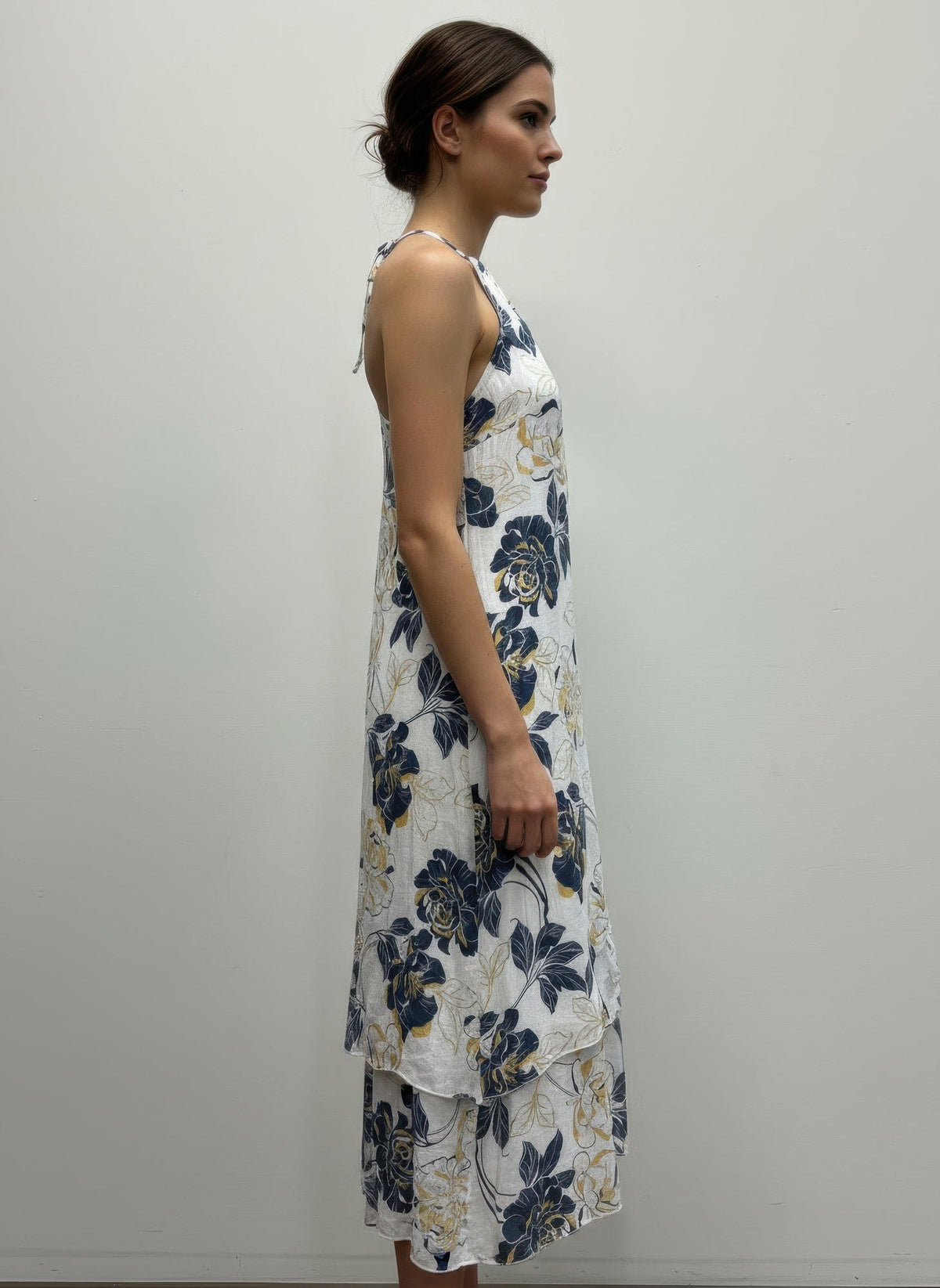 Mlle Gabrielle Floral Sleeveless Dress