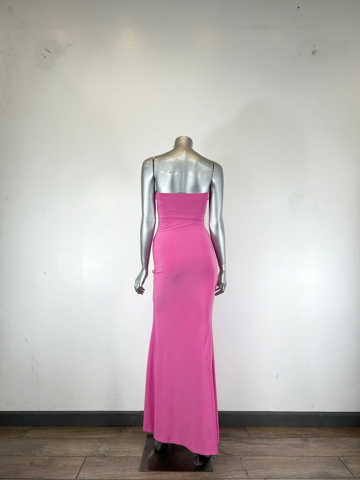 Modern Take On Draped Grecian Styles Maxi Dress