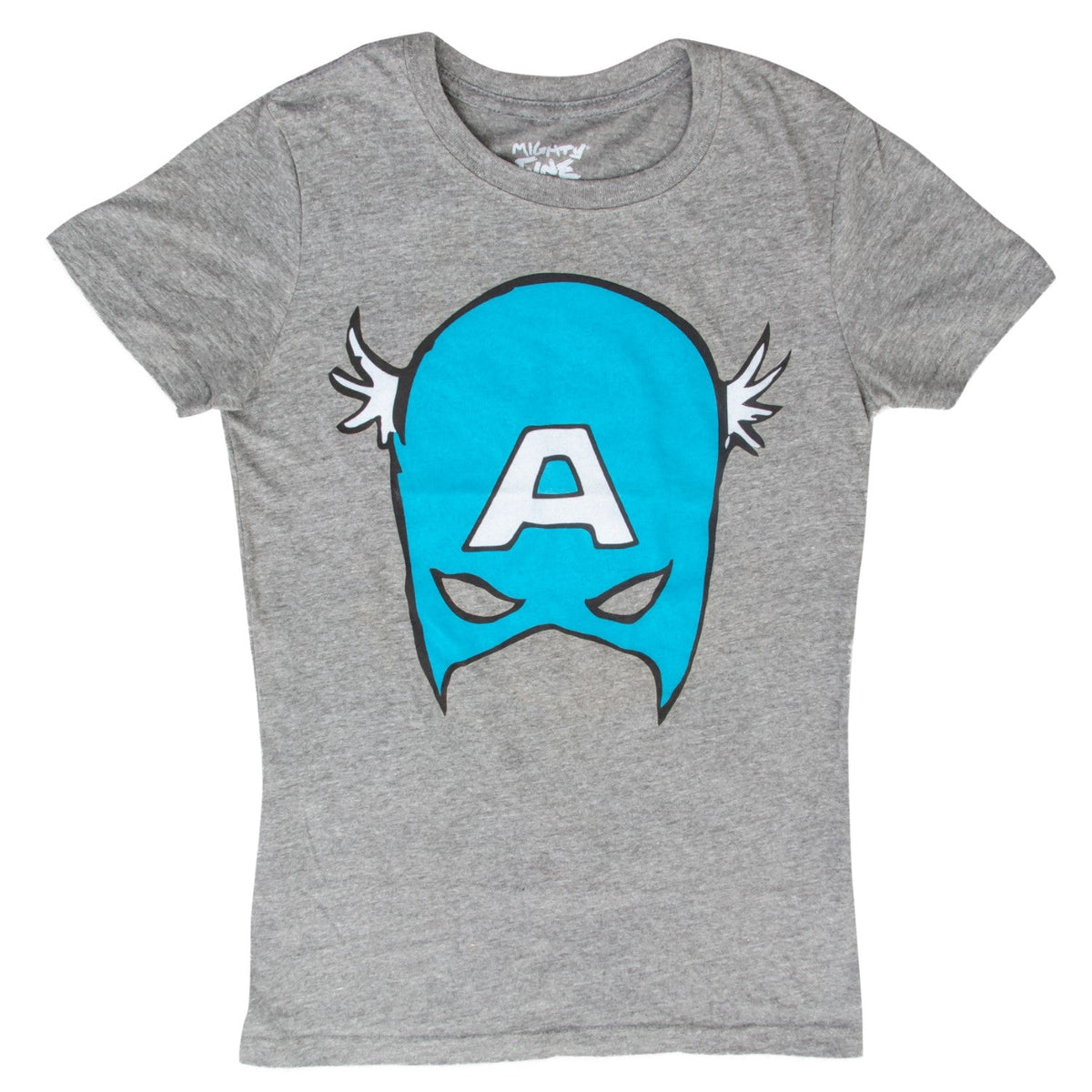 Captain America Big Blue A Mask Juniors/Women&