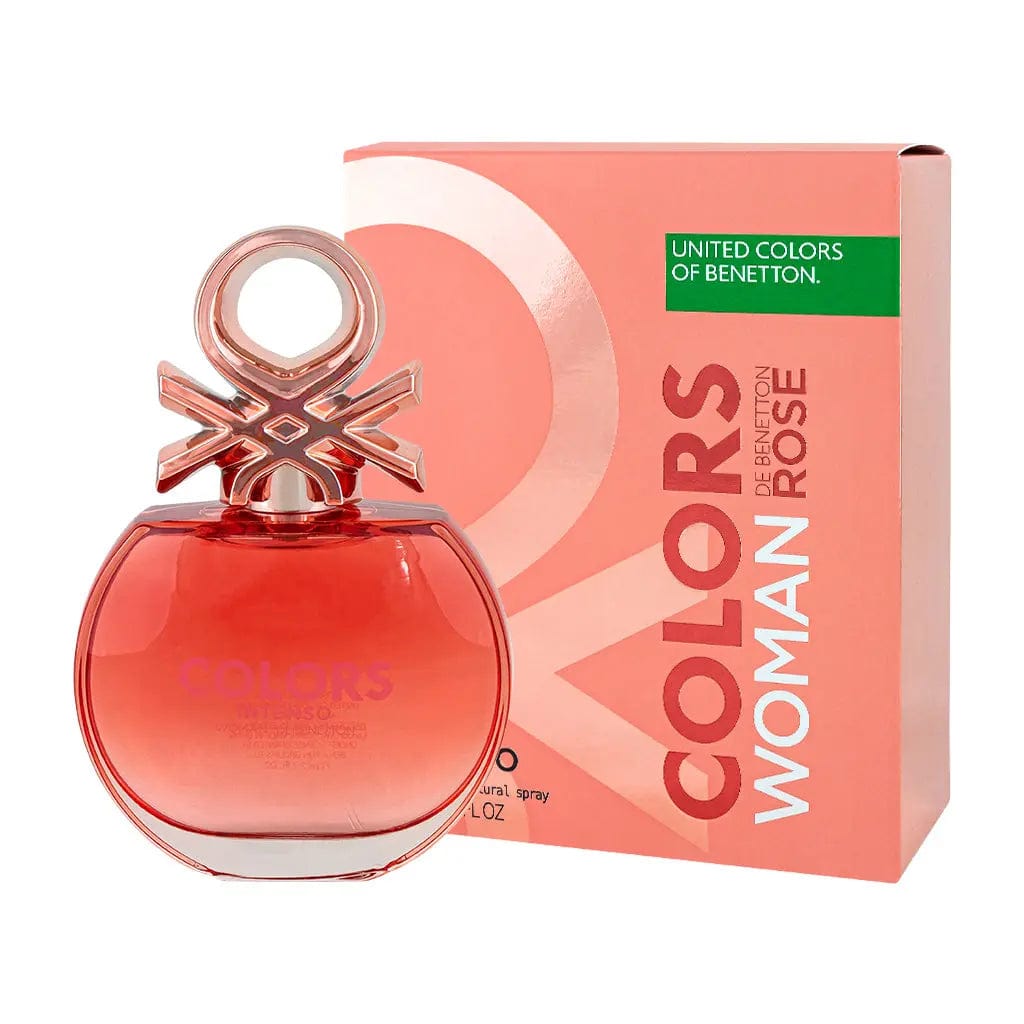 Colors Rose Intenso By Benetton For Woman 2.7 oz EDP Spray