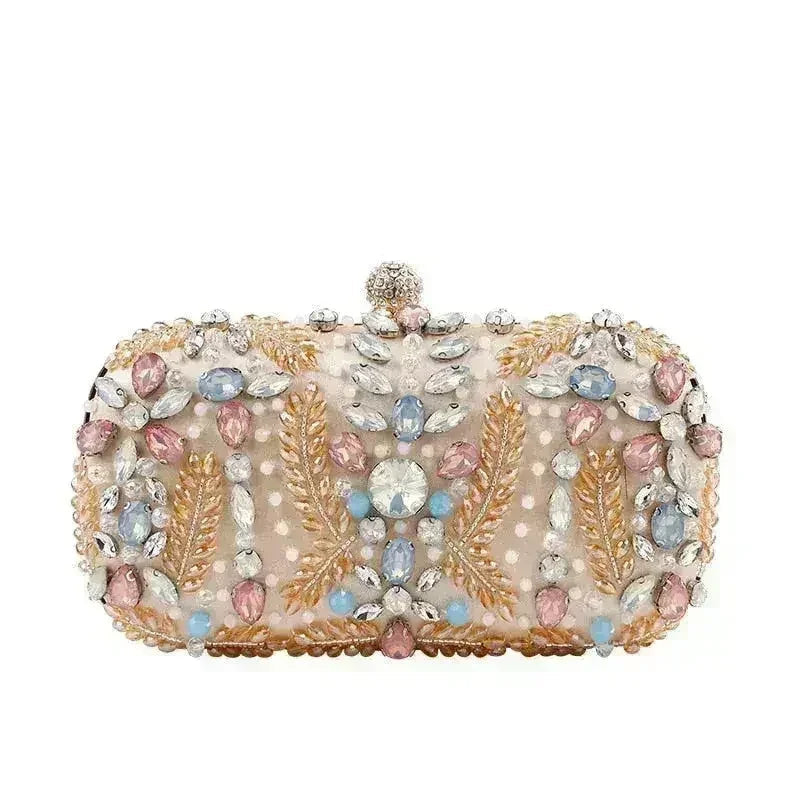 Luxury Rhinestone Clutch Bag - Wedding &amp; Party Purse | Femstylo