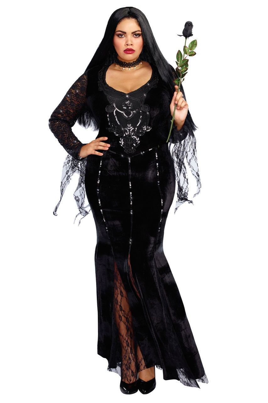 Plus Size Frightfully Beautiful Costume