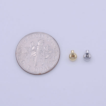 12 Pieces Gold Filled Jewelry Bead Connector Link Crimp Supply Making in Gold &amp; Silver | B-608 B-611