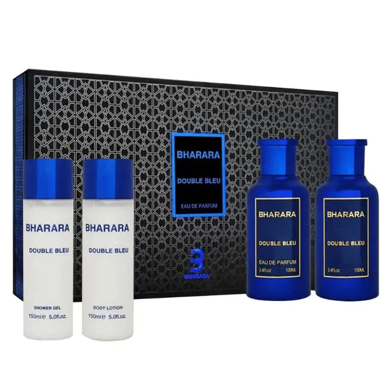 Double Bleu By Bharara For Men (4Pc Gift Set)