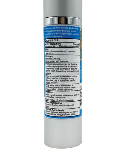Endless Love For Men Stayhard &amp; Prolong Lubricant - 1.7 oz