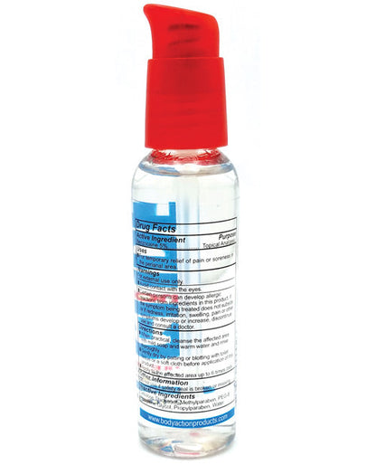Anal Glide Extra Anal Lubricant &amp; Desensitizer - 2 oz Pump Bottle
