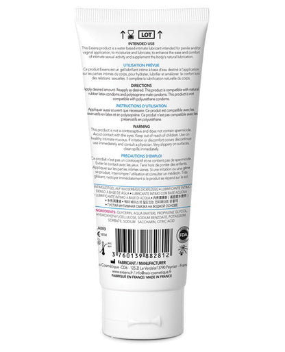 EXSENS of Paris Personal Water Based Lubricant - Pure Aqua