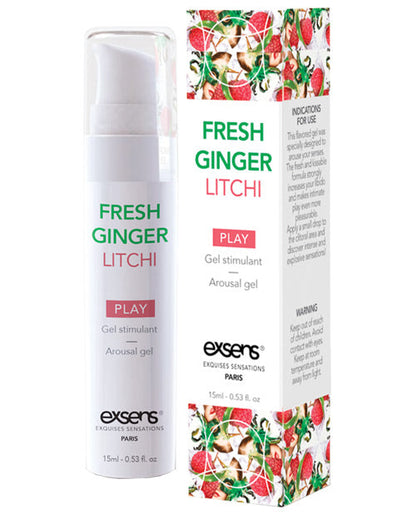 EXSENS of Paris Arousal Gel - 15 ml Fresh Ginger Lychee