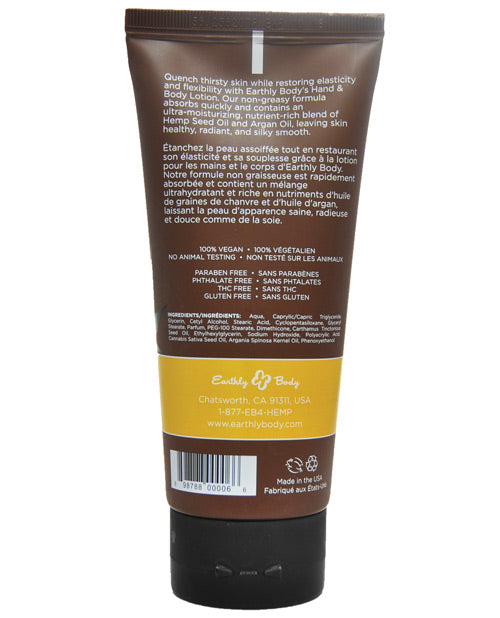 Earthly Body Hand &amp; Body Lotion - 7 oz Tube Dreamsicle