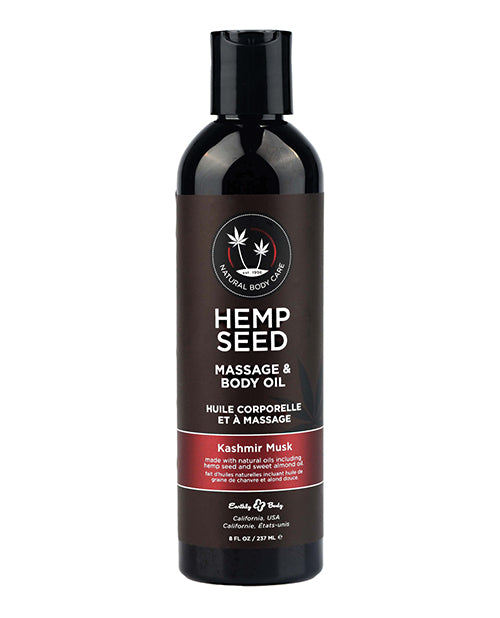 Earthly Body Massage &amp; Body Oil - 8 oz Kashmir Musk