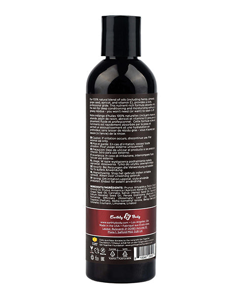 Earthly Body Massage &amp; Body Oil - 8 oz Kashmir Musk