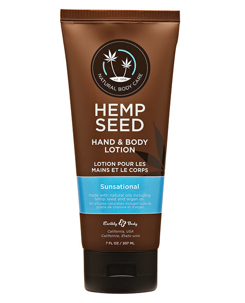 Earthly Body  Hand &amp; Body Lotion - 7 oz Tube Sunsational