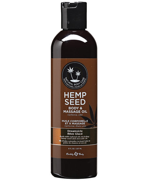 Earthly Body Massage &amp; Body Oil - 8 oz Dreamsicle