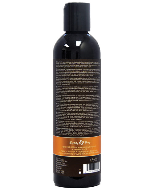 Earthly Body Massage &amp; Body Oil - 8 oz Dreamsicle