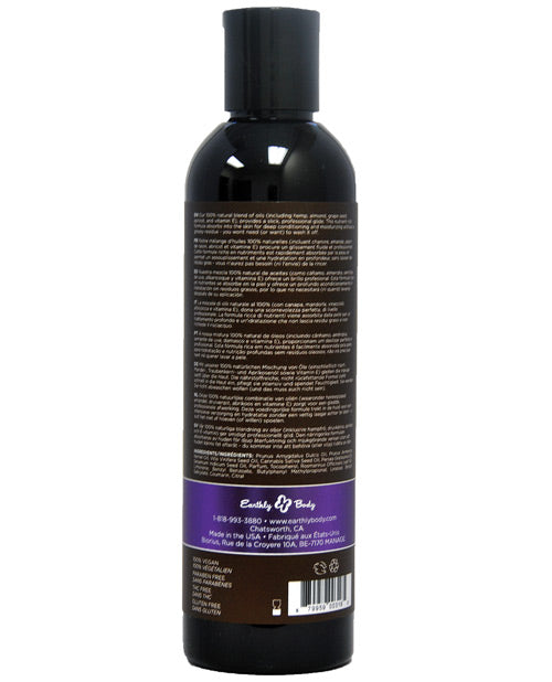 Earthly Body Massage &amp; Body Oil - 8 oz High Tide