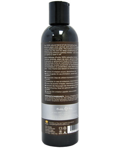 Earthly Body Massage &amp; Body Oil - 8 oz Unscented