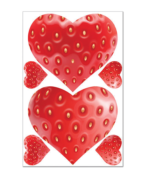 Pastease Tastease Edible Pasties &amp; Pecker Wraps - Strawberry O/S