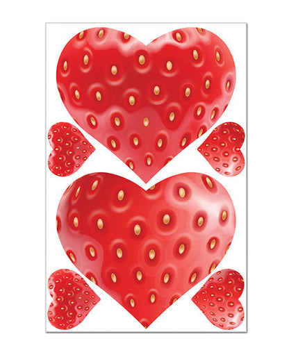 Pastease Tastease Edible Pasties &amp; Pecker Wraps - Strawberry O/S