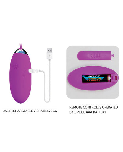 Pretty Love Jenny Remote Control Bullet Vibe - Fuchsia