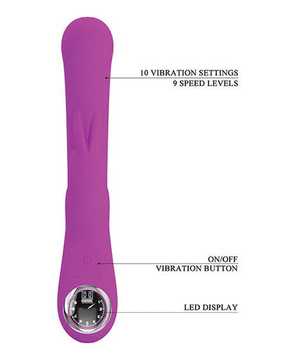 Pretty Love G Spot Vibrator | Lamar LED Digital Rabbit Vibrator | Fuchsia Clit Vibrator | Best Vibrator for Women