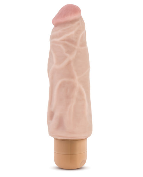 Blush Dr Skin Vibrating Dildo | 7" Big Dildo 
