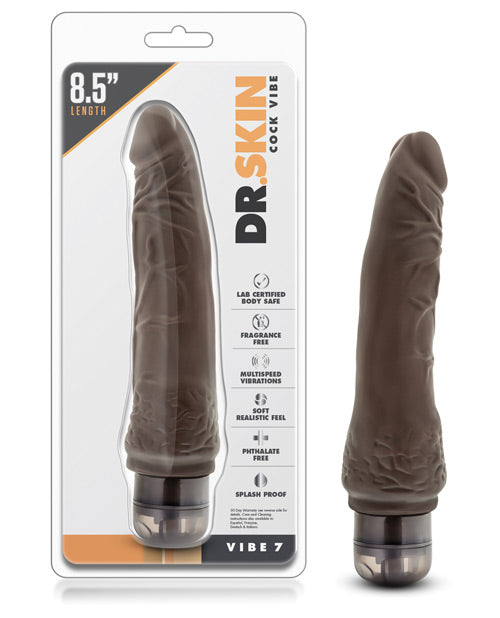 Blush Dr Skin Vibrating Dildo 