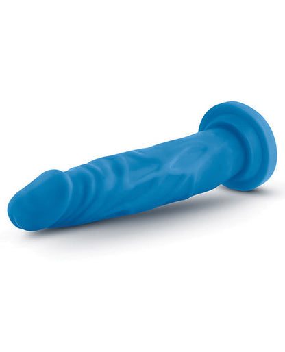 Blush Neo Large Dildo | Dual Density 7.5" Big Dildo | Blue Suction Cup Dildo | Best Dildo