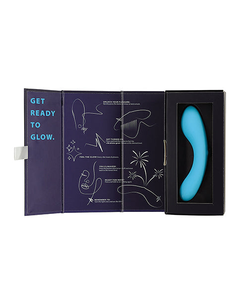 Mini Swan Wand Vibrator | Glow in the Dark G Spot Vibrator | Blue Clit Vibrator | Best Vibrator for Women