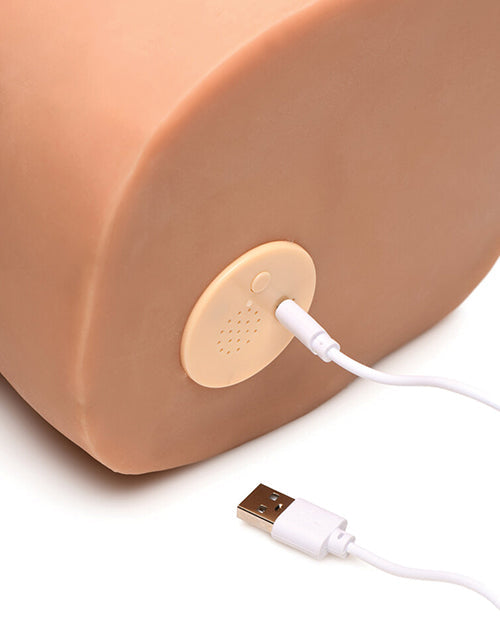Curve Toys Mistress 3D Vibrating Pussy &amp; Ass Masturbator