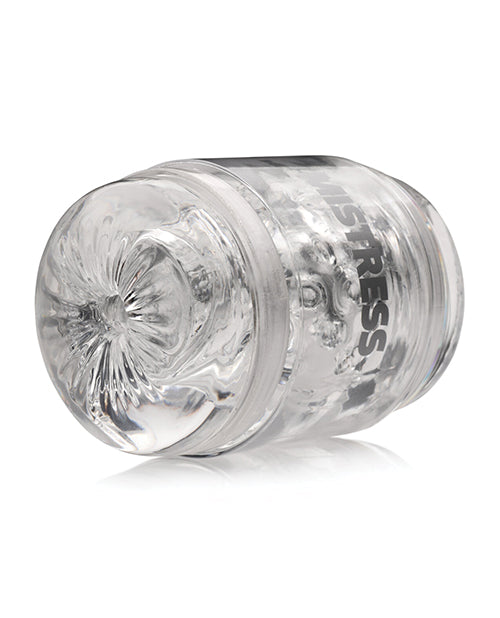 Curve Toys Mistress Double Shot Ass &amp; Mouth Mini Masturbator  - Clear