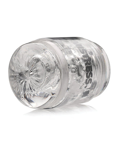 Curve Toys Mistress Double Shot Ass &amp; Mouth Mini Masturbator  - Clear