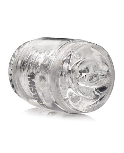 Curve Toys Mistress Double Shot Ass &amp; Mouth Mini Masturbator  - Clear