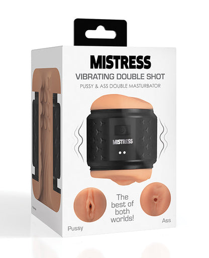 Curve Toys Mistress Vibrating Double Shot Pussy &amp; Ass