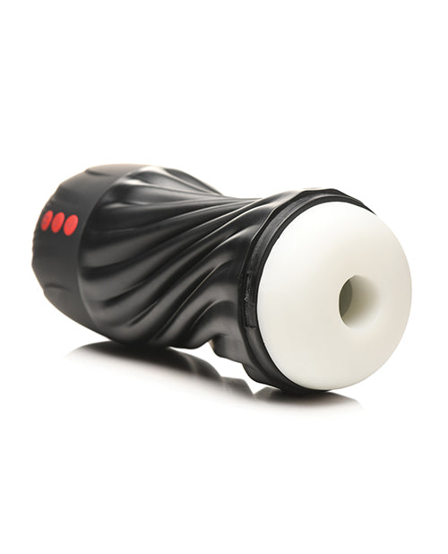 Curve Toys Jock Sucking &amp; Vibrating Masturbator - Black