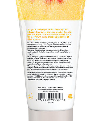 COOCHY Shave Cream - 3.4 oz Peachy Keen