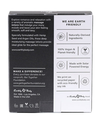 Earthly Body Massage Lotion Trio - 2 oz Isle, Skinny &amp; Naked