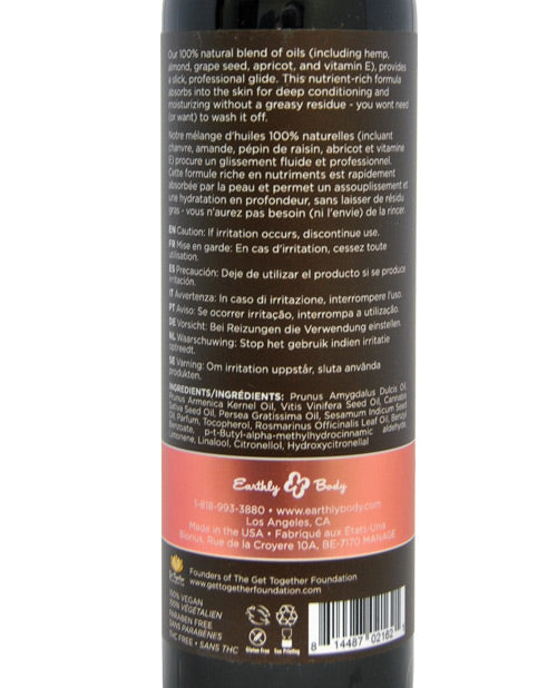 Earthly Body Massage &amp; Body Oil - 8 oz Isle of You