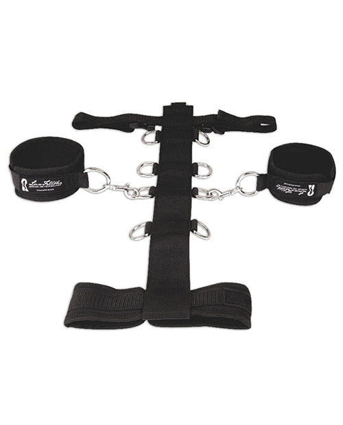 Lux Fetish 3 pc Adjustable Neck &amp; Wristraint Set