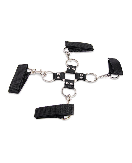 Lux Fetish 7 pc Hogtie &amp; Ball Gag Kit