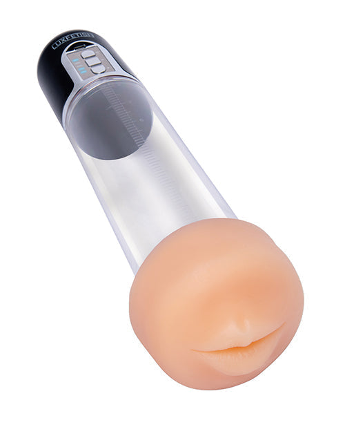 Lux Fetish 2-in-1 Blowjob Sucker &amp; Penis Enlarger Pump