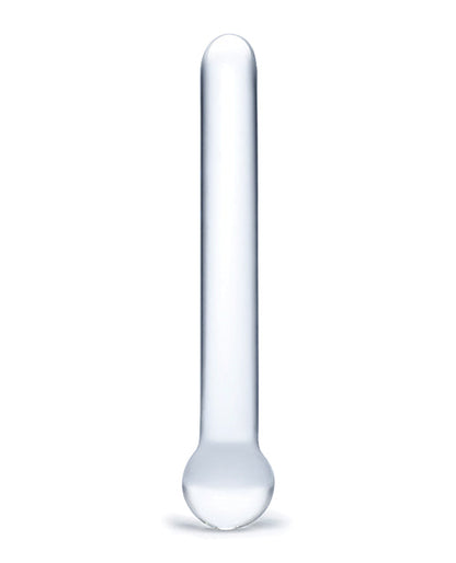 Glas 7" Big Dildo | Straight Glass Dildo | Clear Realistic Dildo | Girthy Large Dildo