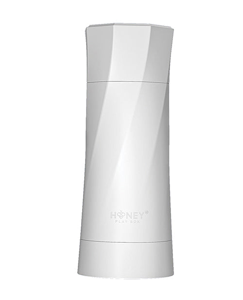 Sky Intense Suction &amp; Vibration Blowjob Machine - White