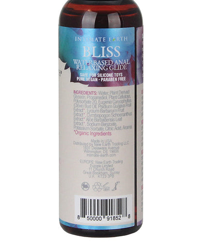 Intimate Earth Bliss Anal Relaxing Water-based Glide - 60 ml
