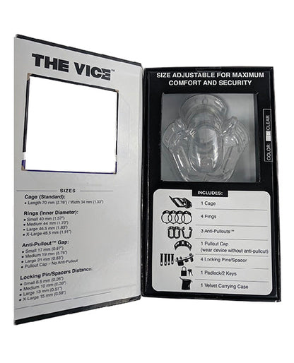 Locked In Lust The Vice Standard - Clear