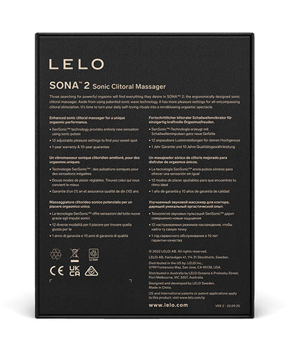 LELO Sona 2 - Cerise