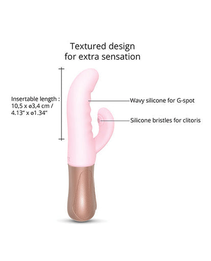 Love to Love G Spot Vibrator | Sassy Bunny Thrusting Vibrator | Pink Rabbit Vibrator | Best Vibrator for Women