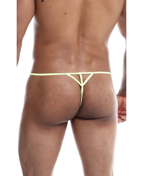 Male Basics Sinful Hipster Music T Thong G-String Blue Print SM