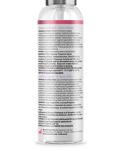 Swiss Navy Desire Water Based Intimate Lubricant - 2 oz