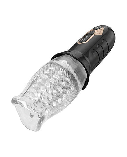 Male Rose Rotating Blow Job Simulator - Black