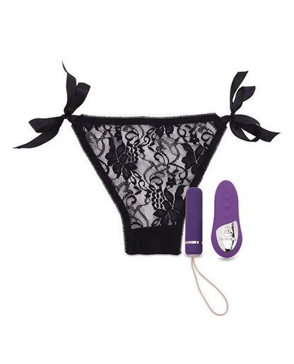 Nu Sensuelle Pleasure Panty Bullet w/Remote Control 15 Function - Purple